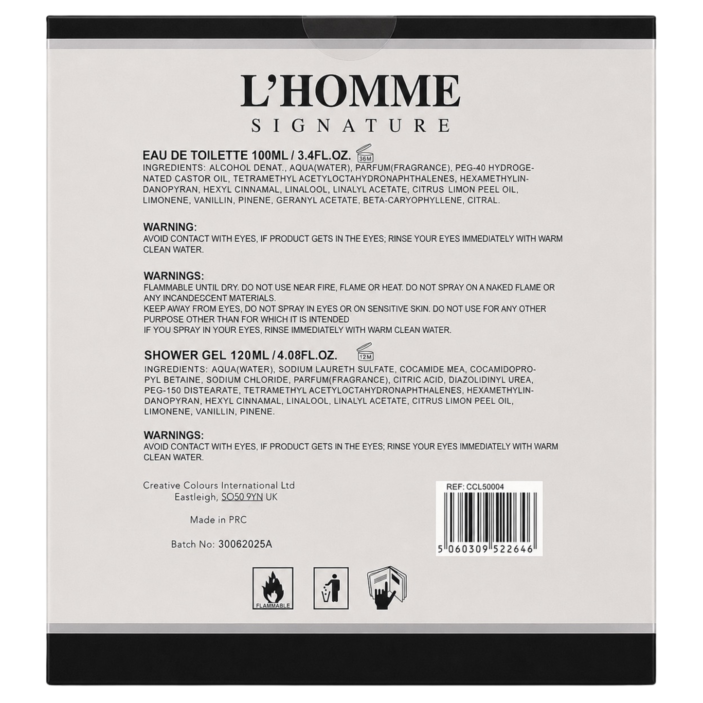L'Homme Signature Giftset - Inspired By Boss Bottled
