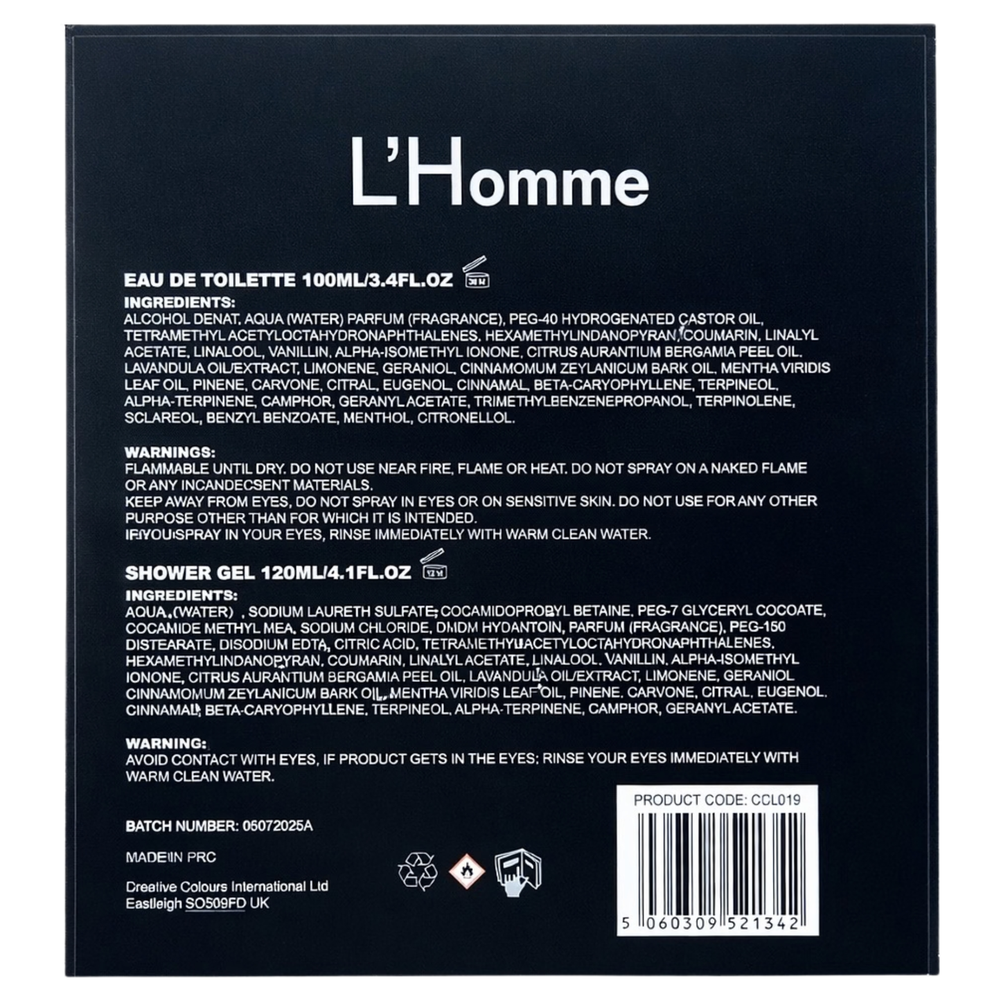 L'Homme Giftset - Inspired By Le Male