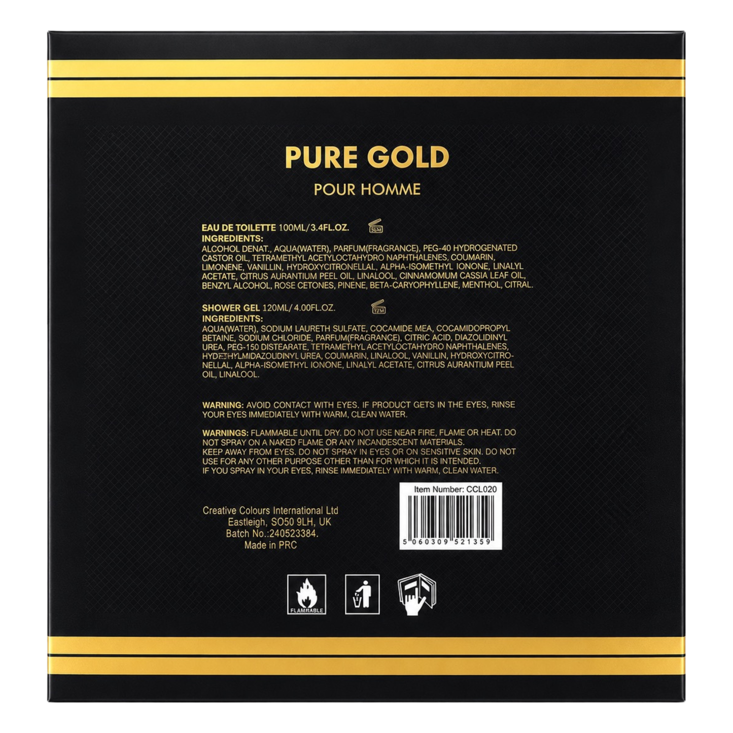 Pure Gold Giftset - Inspired By 1 Million