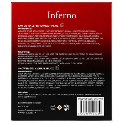 Inferno Giftset - Inspired By Fahrenheit